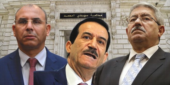 التماس 12 سنة سجنا لأويحيى وعمار غول في قضية بن فيسح