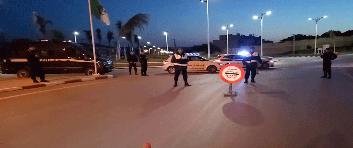 مستغانم: توقيف أزيد من 800 مخالف للحجر الجزئي