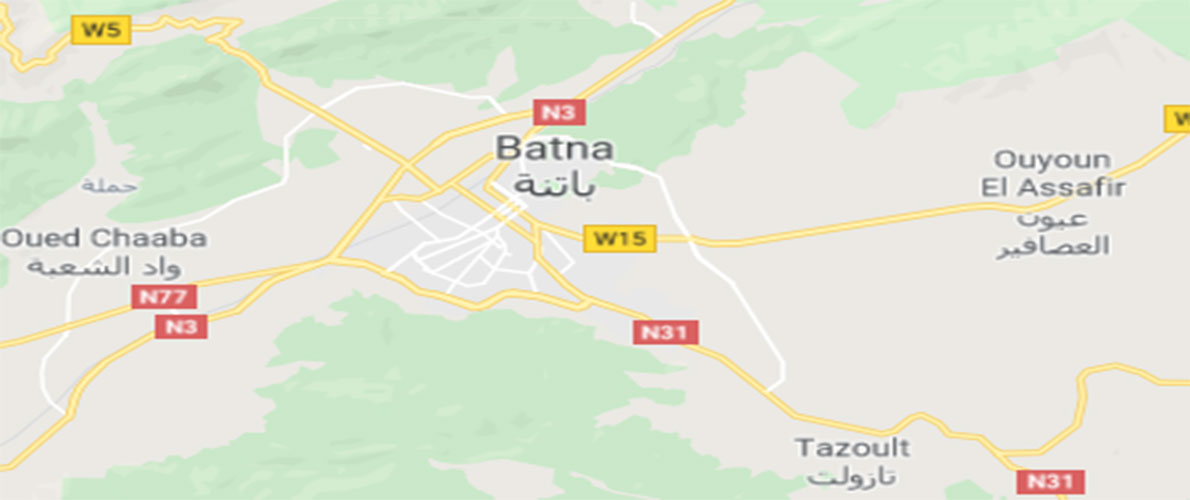 هزة أرضية بولاية باتنة