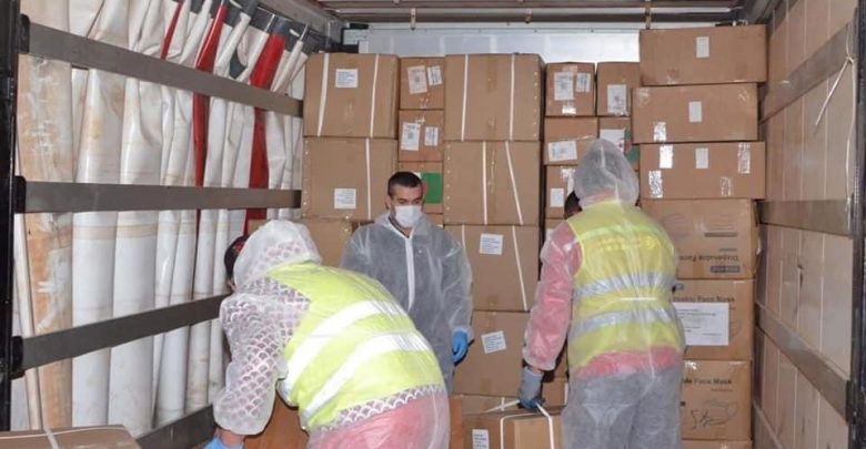 هبة من المعدات الطبية للمستشفيات العمومية