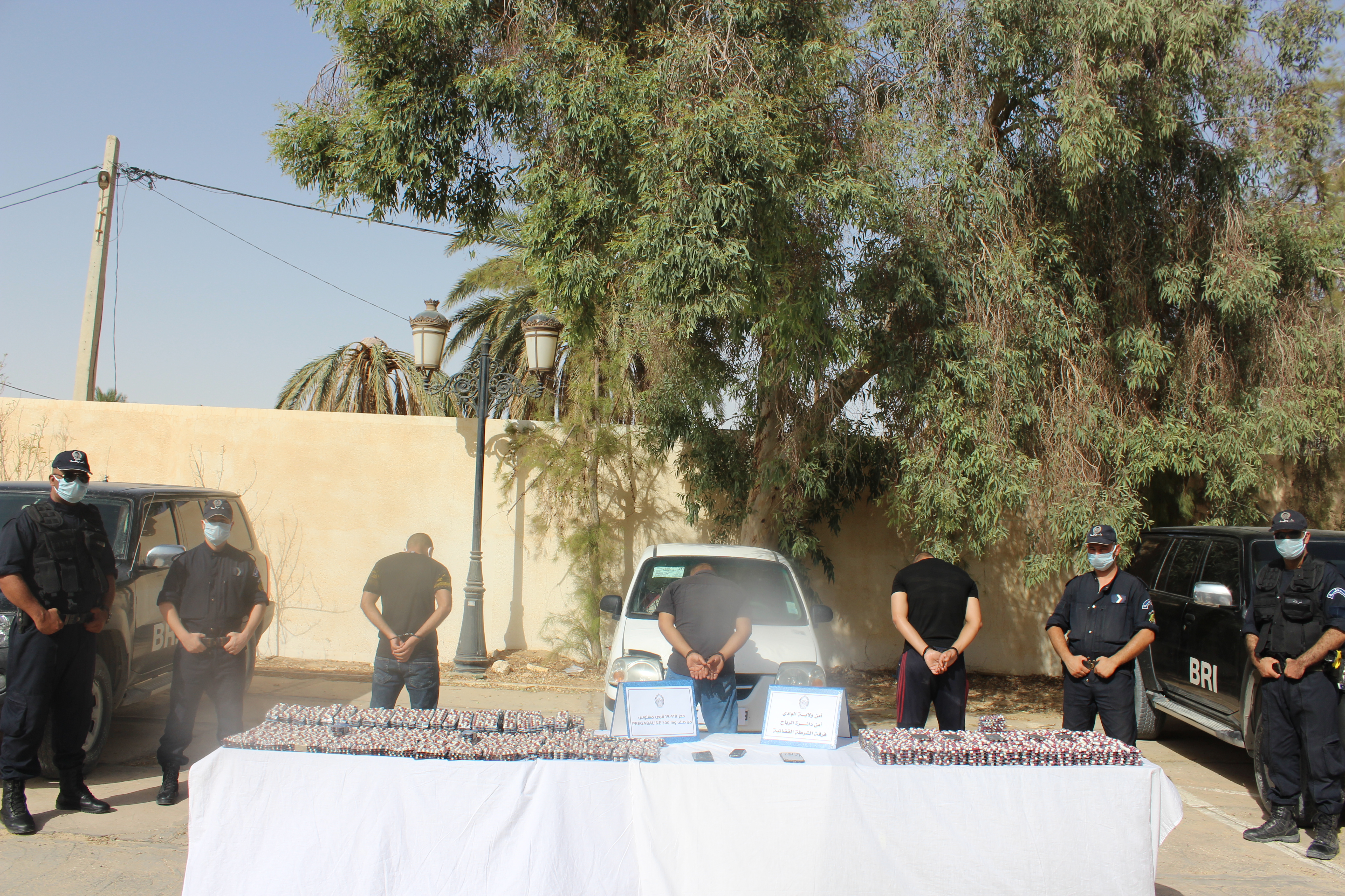 الوادي: حجز نحو 20 ألف قرص مهلوس