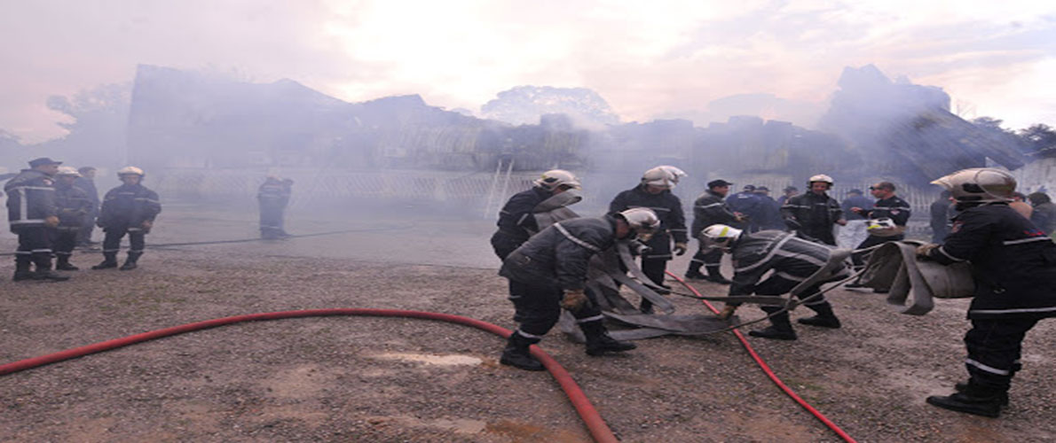 وفاة شخص في حريق كوخ بتيبازة