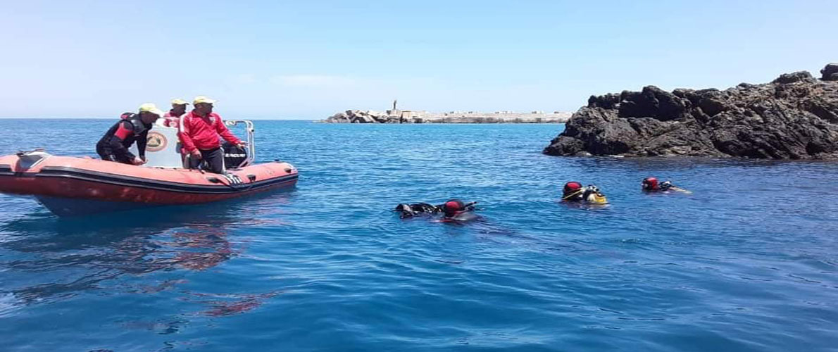 تكثيف البحث عن جثة غريق بشاطئ ميناء تنس 