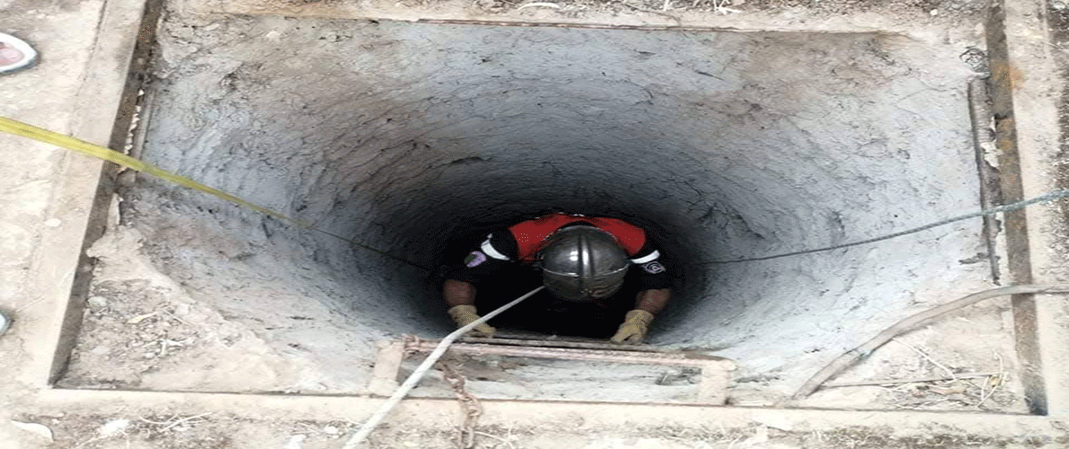 إنقاذ امرأة سقطت في بئر بتيارت 