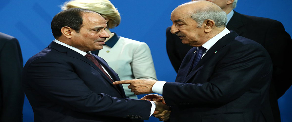 الرئيس تبون يتلقى مكالمة من نظيره المصري