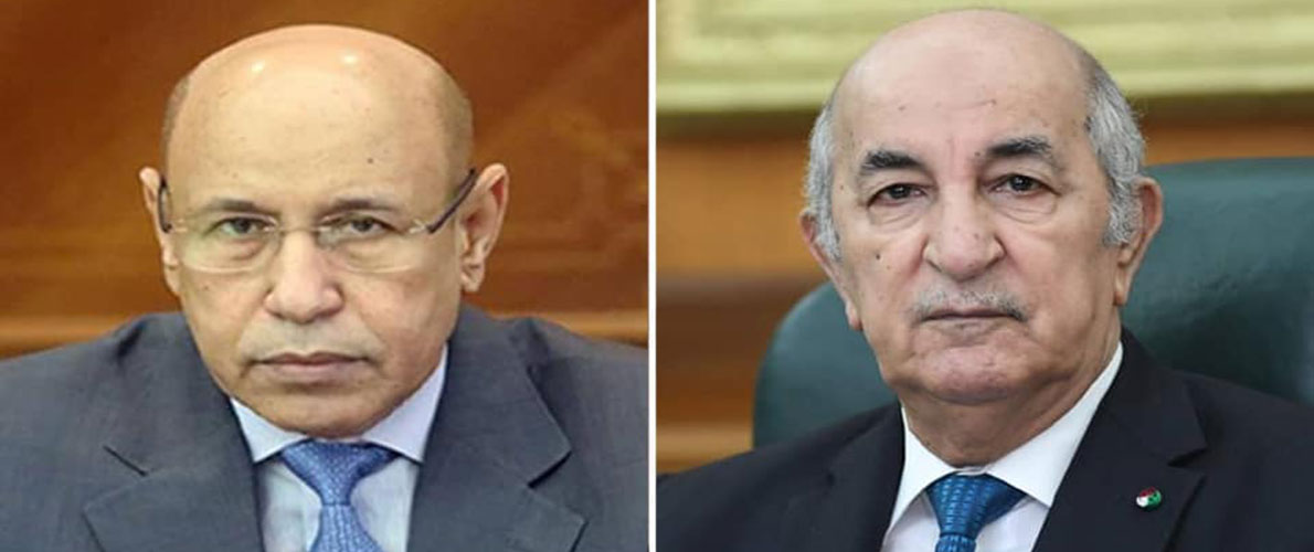 الرئيس تبون يتلقى اتصالا هاتفيا من نظيره الموريتاني