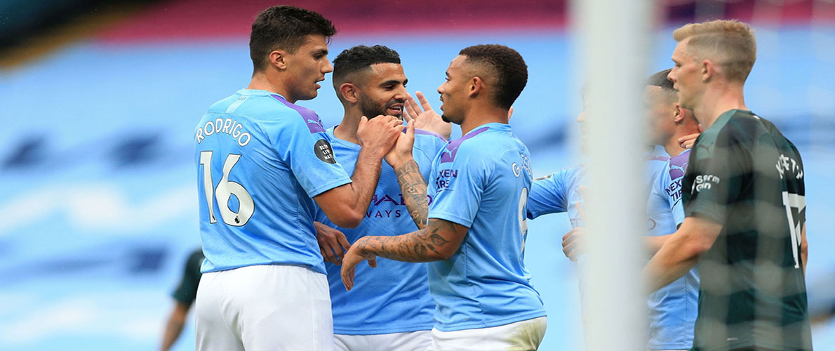 الهدف العاشر لمحرز في الدوري الانجليزي