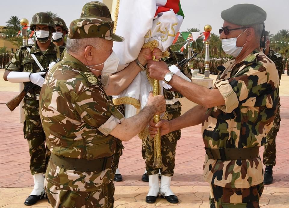 الفريق شنقريحة يشرف على تنصيب اللواء عمر تلمساني