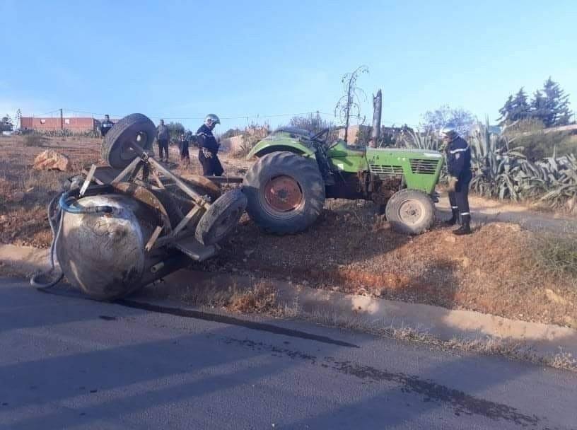 مقتل شخص في انقلاب جرار بالشلف