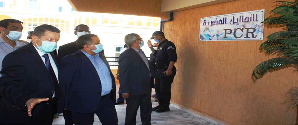 بشار: مديرية الصحة تتسلم جهاز متطور للكشف عن كورونا