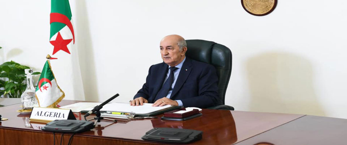 الرئيس تبون: الجزائر حشدت كل الموارد للتصدي للجائحة