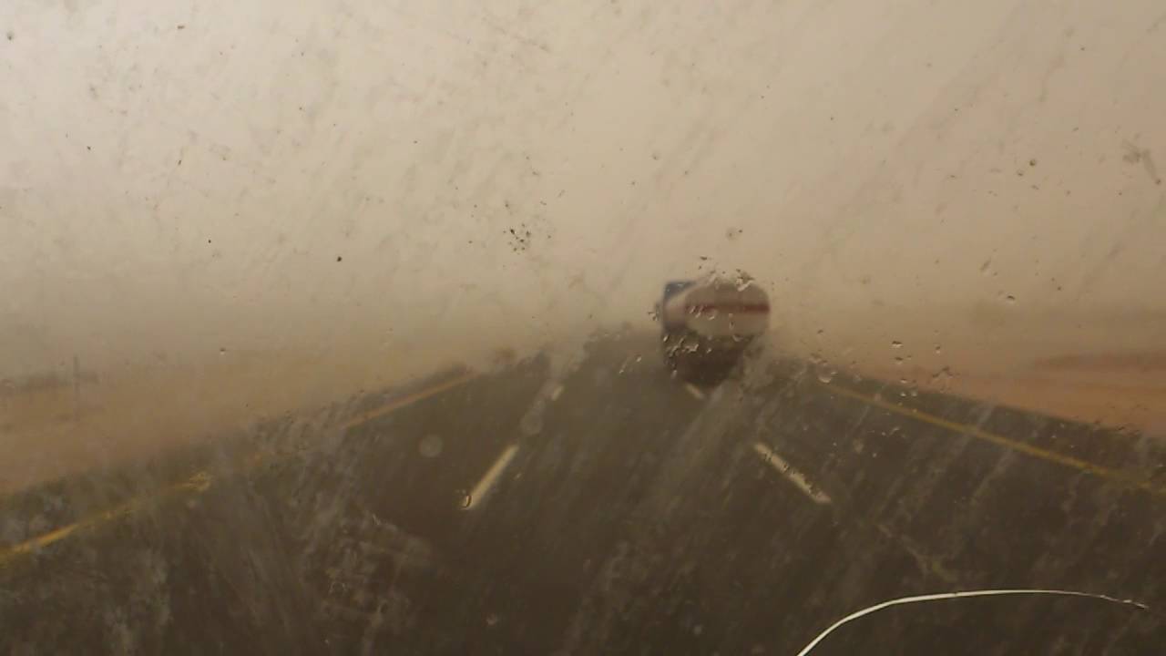 أمطار غزيرة على الصحراء